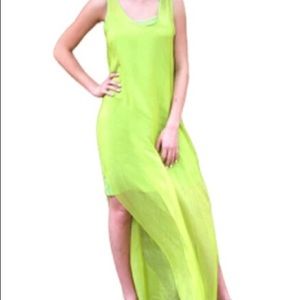 Sofia 100% silk long dress